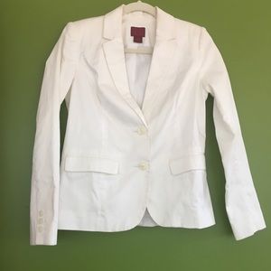 212 White Blazer sz 2